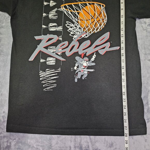 90's UNLV Runnin' Rebels Vintage Basketball T-Shirt Single Stitch Men’s Size L - Picture 7 of 8